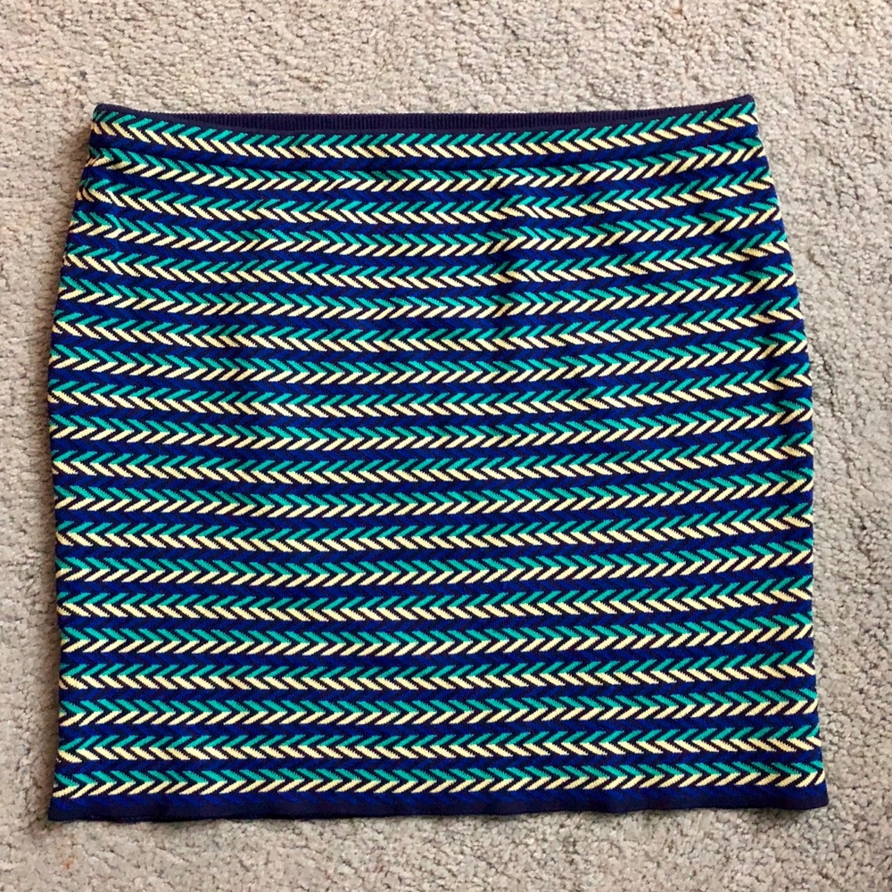 Cute patterned sweater skirt